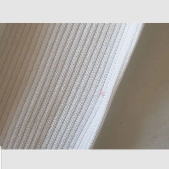 Old Navy Womens Blouse Size Medium Petite White Turtleneck Ribbed Sea Salt - Picture 12 of 13